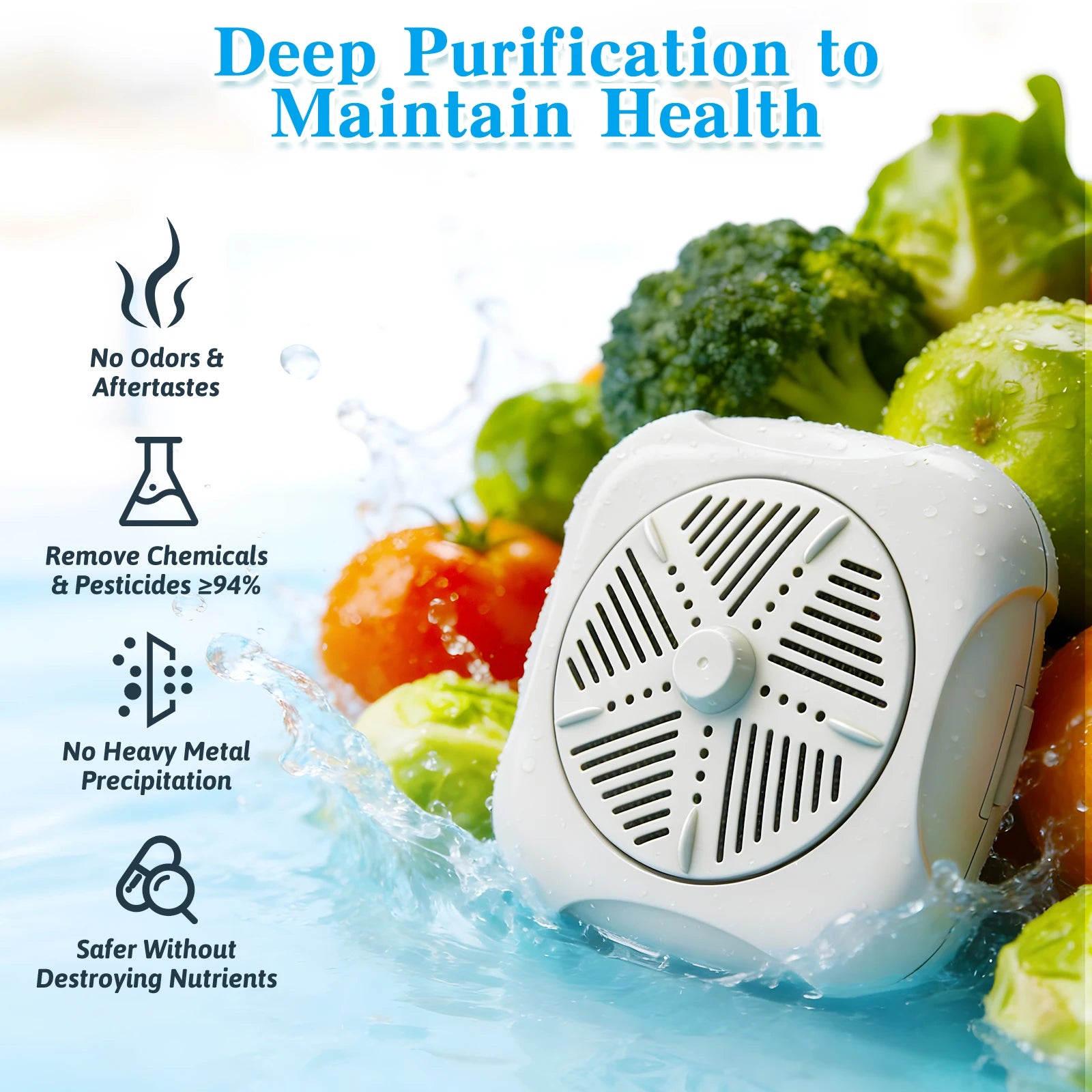 Hypochlorous Acid Disinfectant Generator For Meat And Produce Cleaning