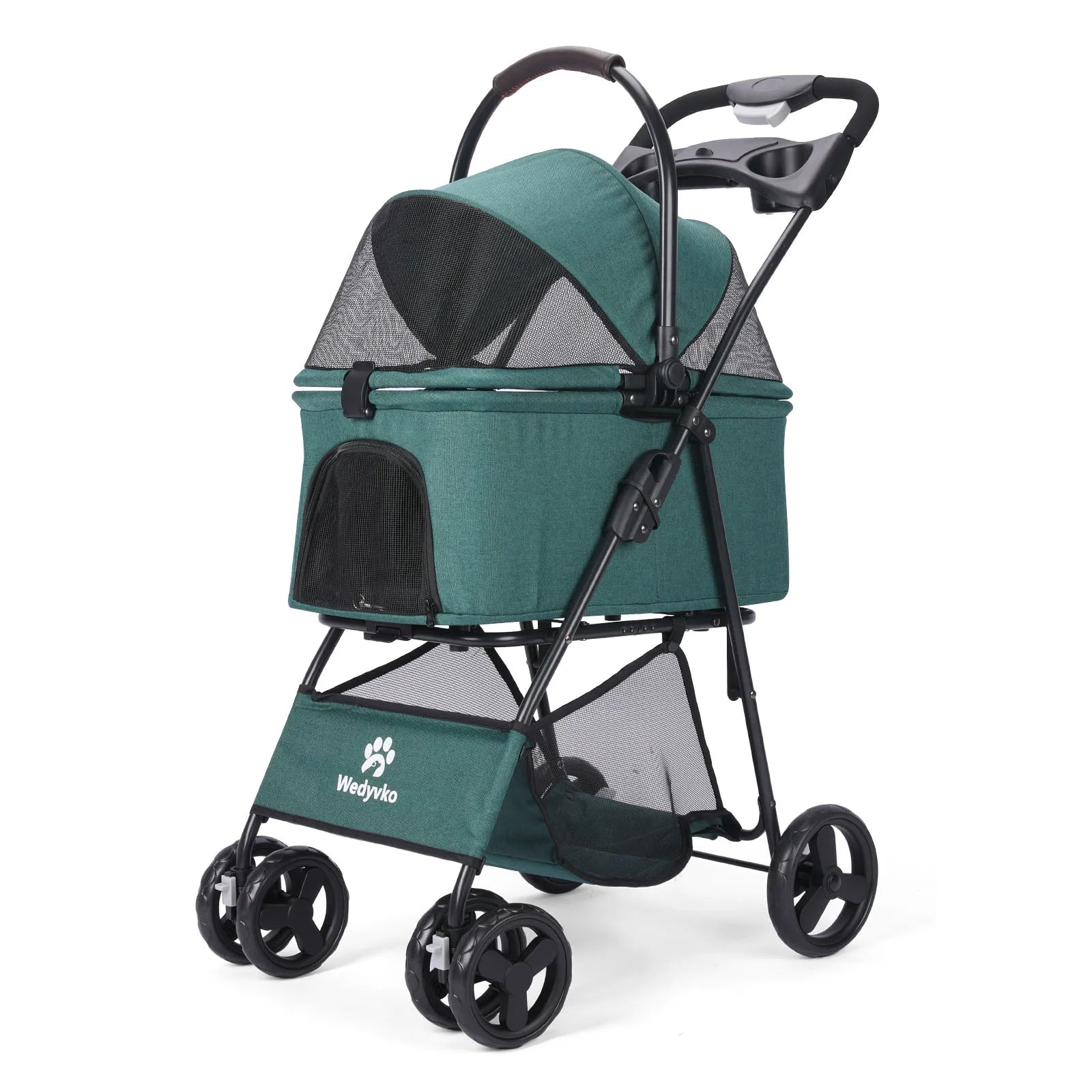 Pet Stroller 3 In 1 With Removable Carrier All Terrain