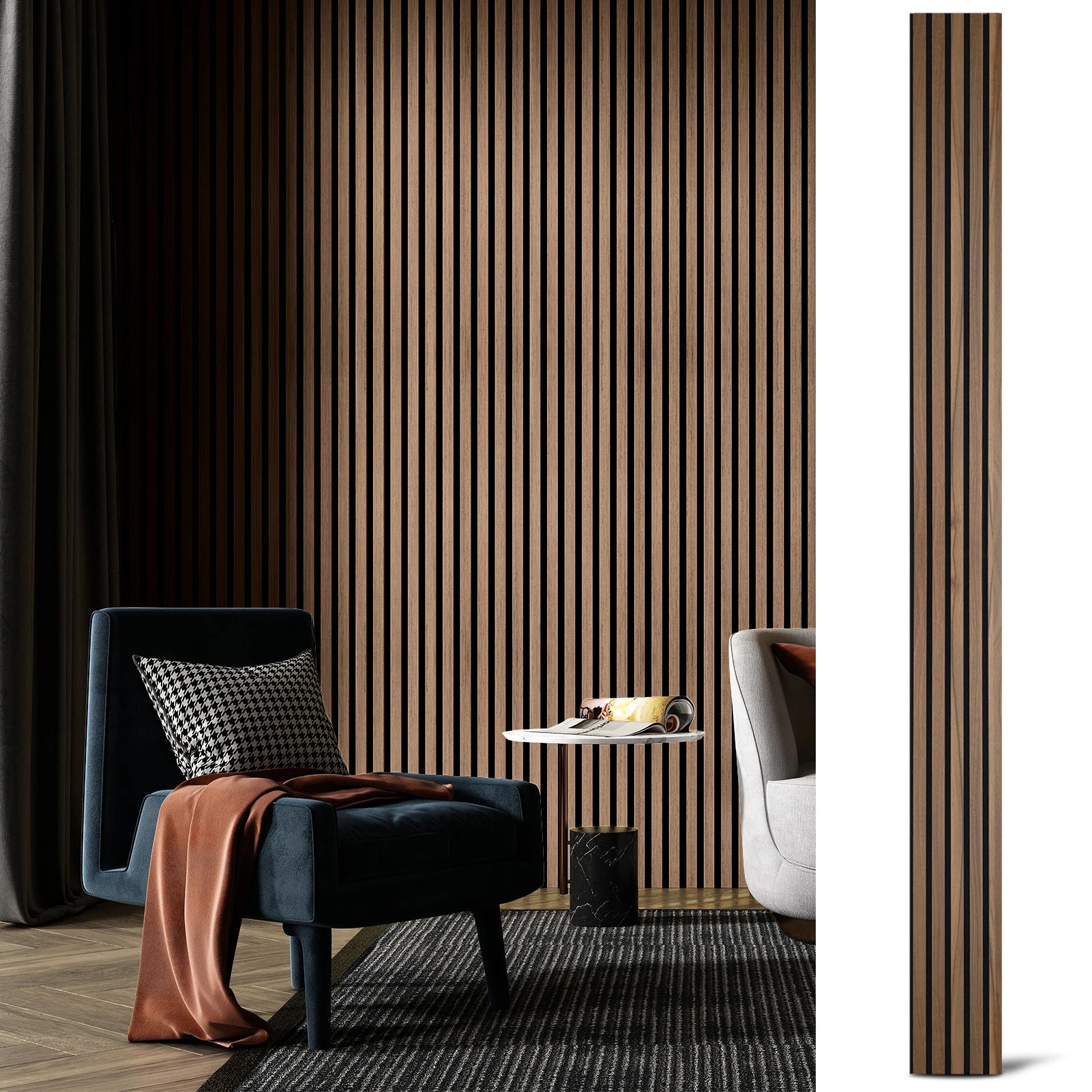 Art3d Wood Slat Acoustic Panels For Modern Wall Decor Soundproof