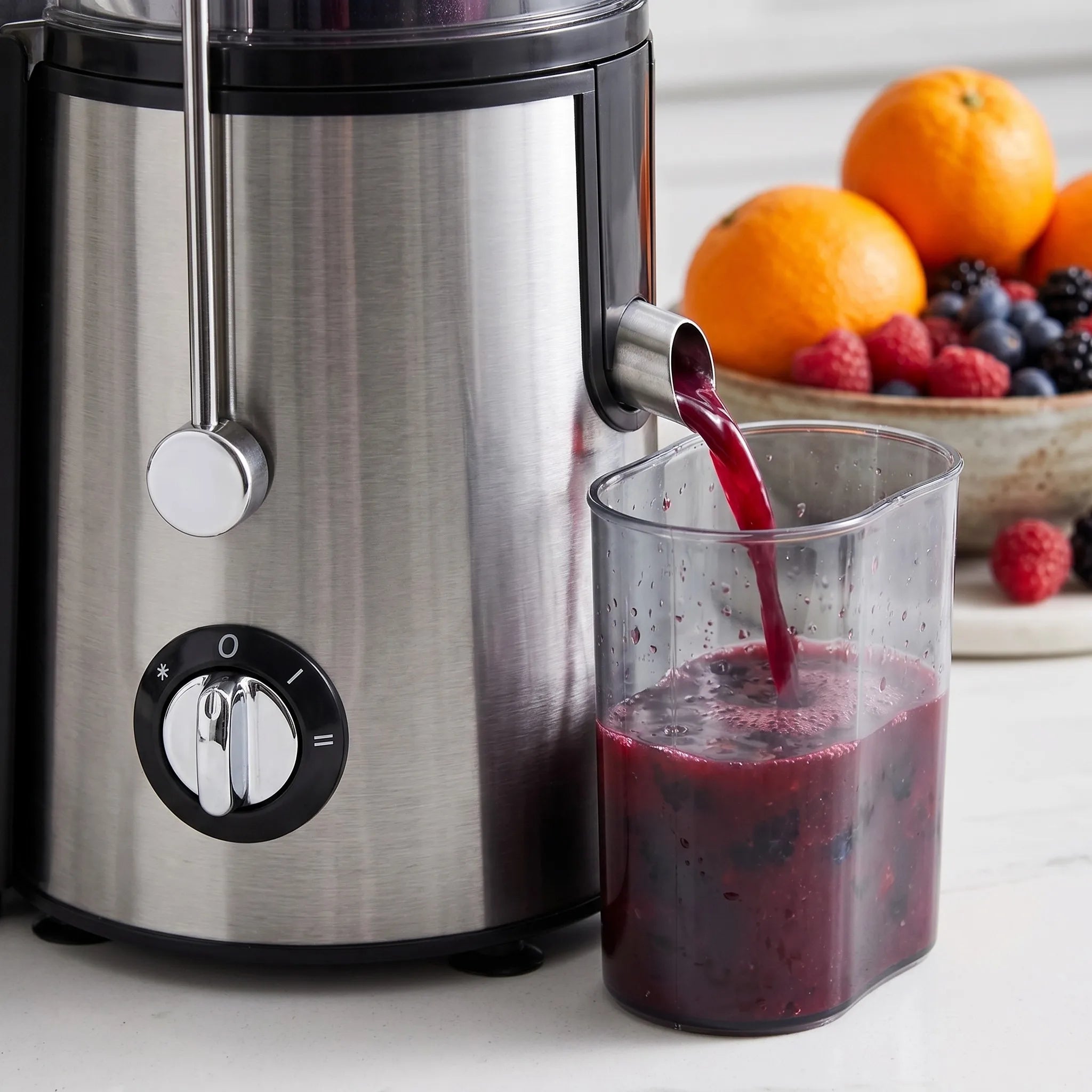 Centrifugal Juicer 800 Watt With Wide Mouth Feed Chute