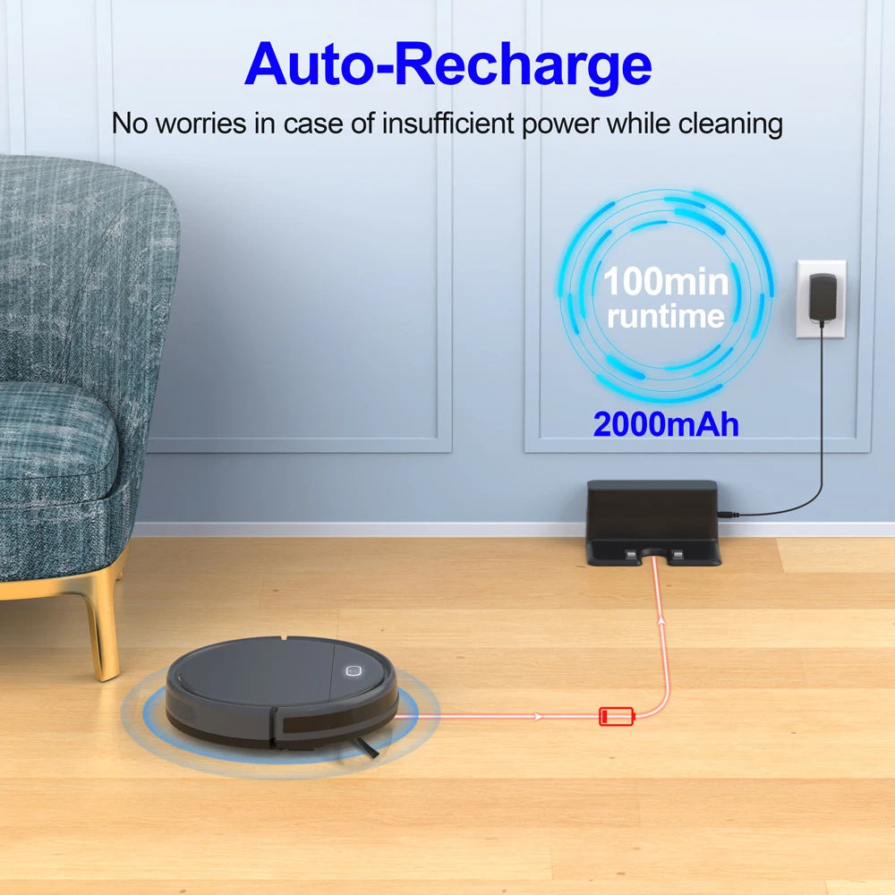 Vastorm E3 Plus 3-In-1 Robot Vacuum Cleaner With Mop