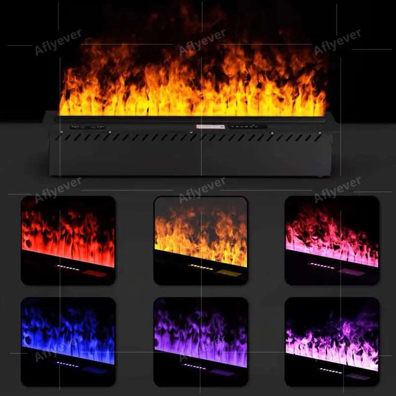 AFLYEVER Intelligent Water Replenishment Fireplace With 3D Atomization