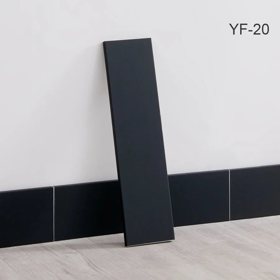 Self-Adhesive Wooden Wall Stickers Skirting Lines 10pcs