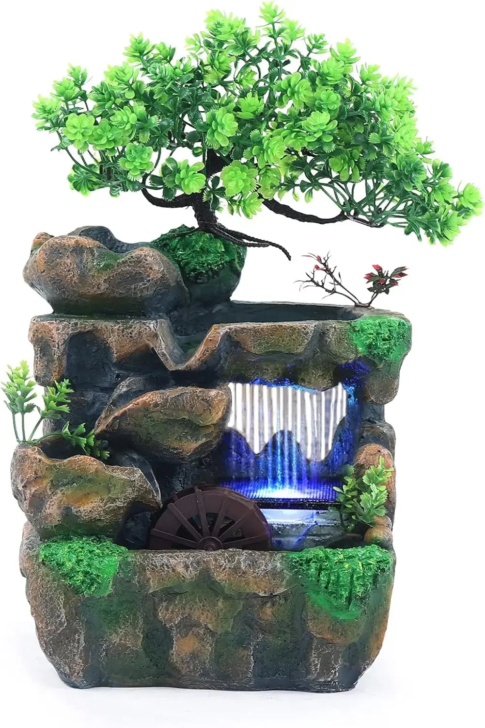 KONGKUNI Indoor Meditation Waterfall Fountain With Automatic Pump