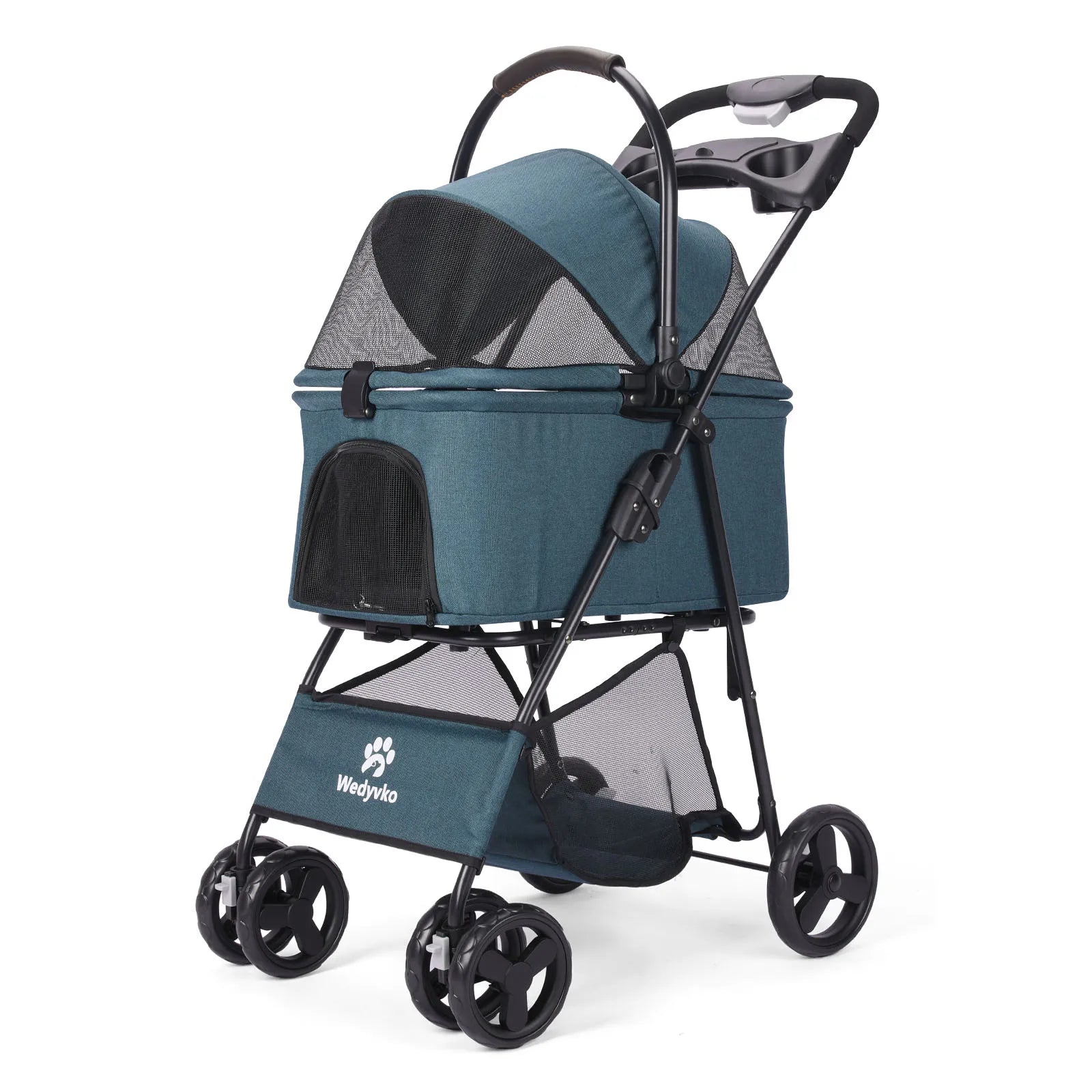 Pet Stroller 3 In 1 With Removable Carrier All Terrain