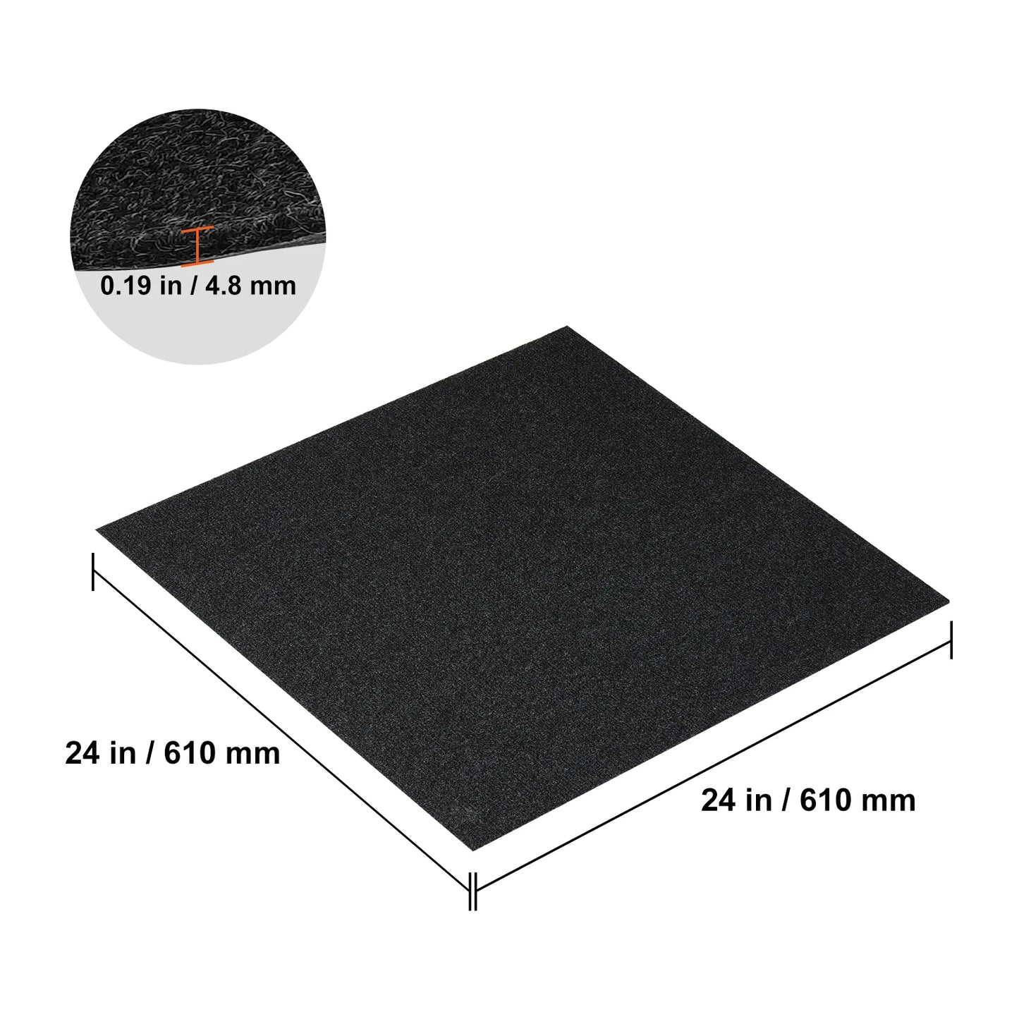 SucceBuy Peel And Stick Carpet Tiles For Bedroom Indoor Outdoor