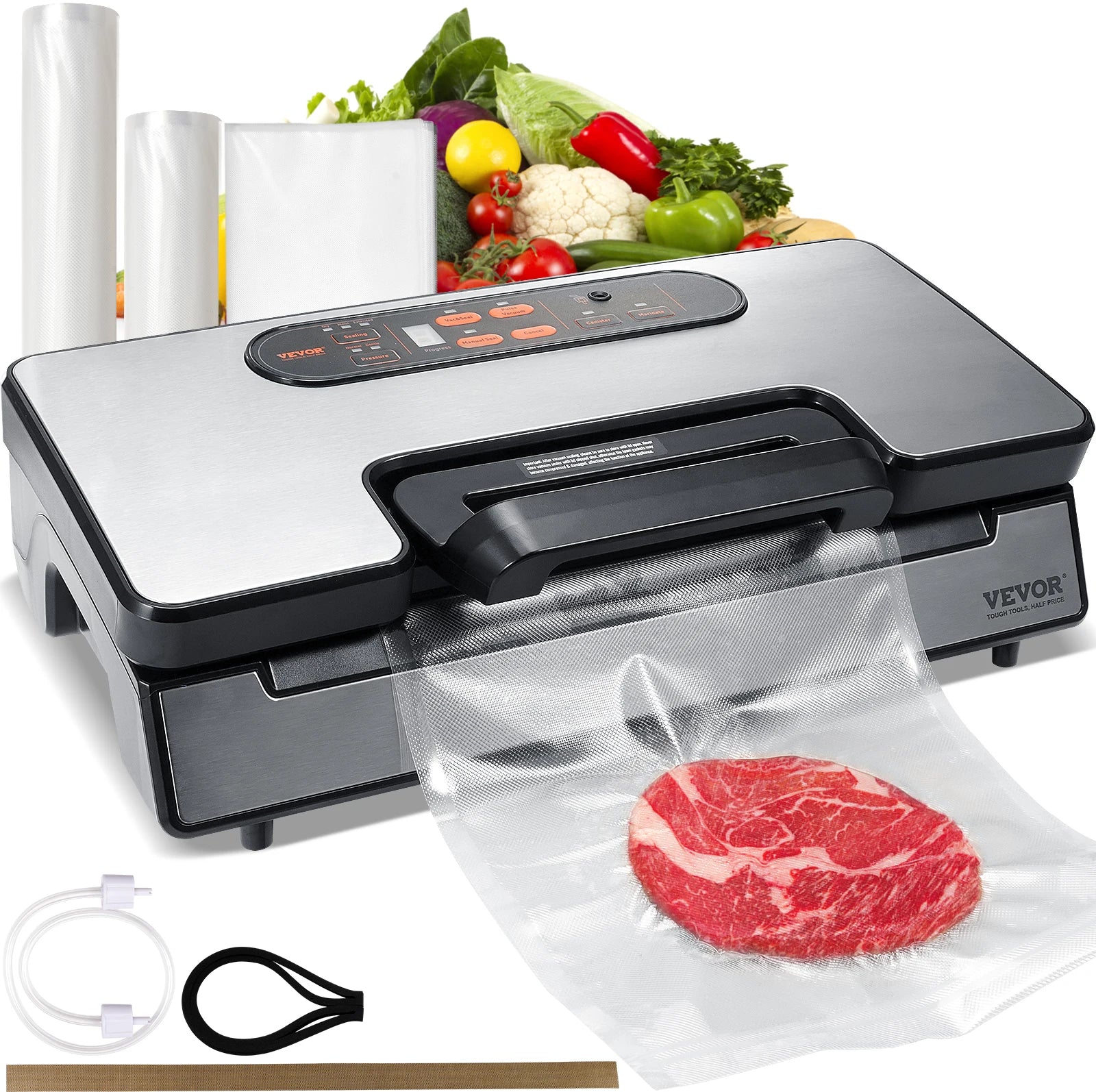 Succebuy Vacuum Sealer Machine for Food Packaging and Storage
