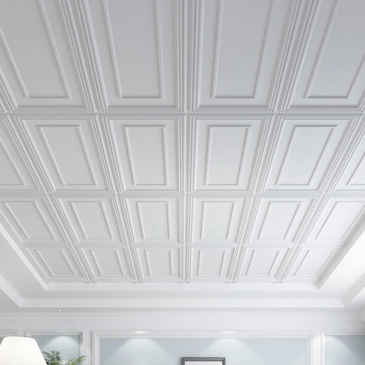 Art3d 3D Drop Ceiling Panels With Fireproof Sound Absorption