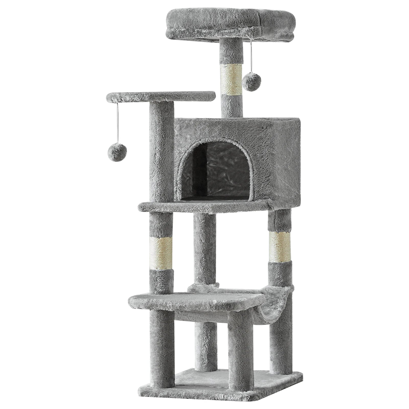 JHK Cat Tree Tower For Indoor MultiCat Scratching Posts