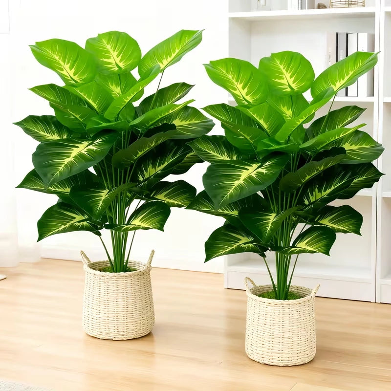 Two Pothos Artificial Plants for Indoor and Outdoor Decor