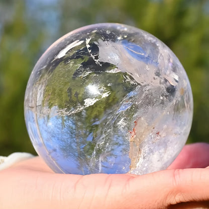 CrystalHola Quartz Crystal Sphere Elegant Home Decor Gift