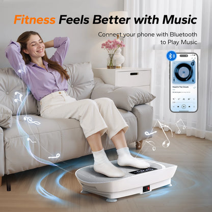MERACH Vibration Plate CV30 Exercise Machine For Whole Body Workout