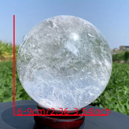 CrystalHola Quartz Crystal Sphere Elegant Home Decor Gift