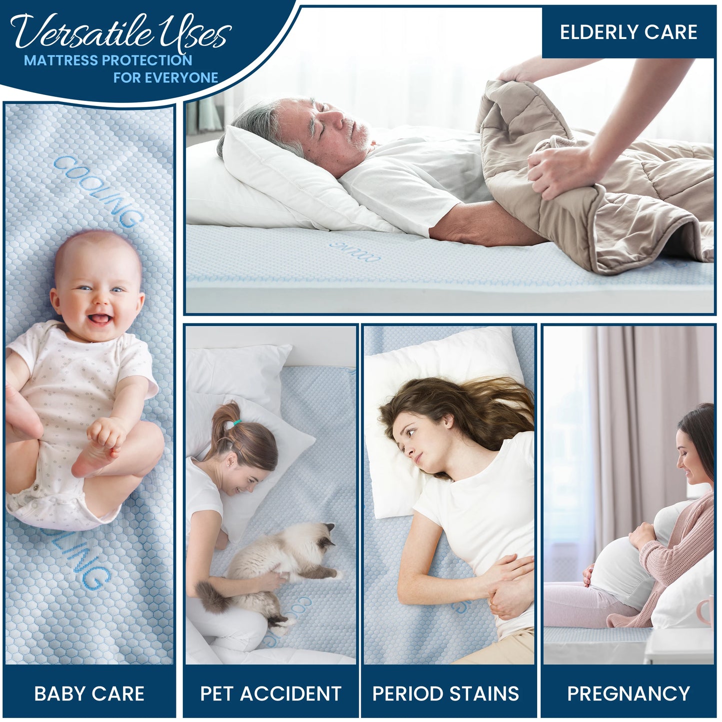 Lux Décor Waterproof Mattress Protector by LDC Lux Decor Collection