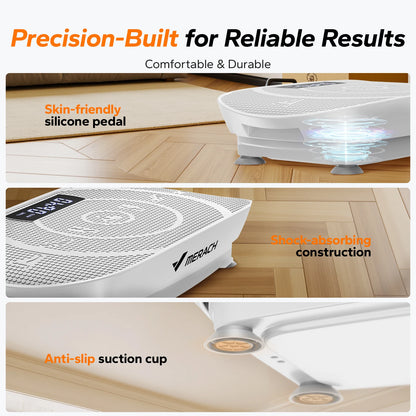 MERACH Vibration Plate CV30 Exercise Machine For Whole Body Workout