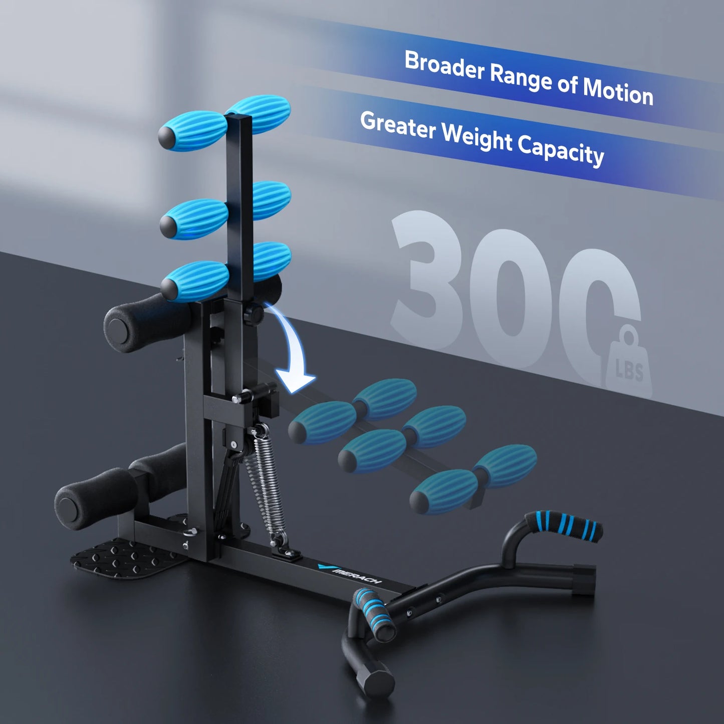 MERACH Deep Squat Machine Glutes Trainer for Core Leg Workouts