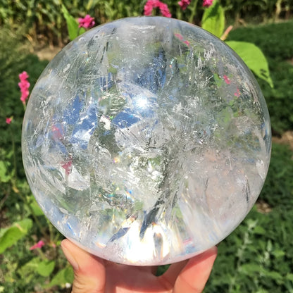 CrystalHola Quartz Crystal Sphere Elegant Home Decor Gift