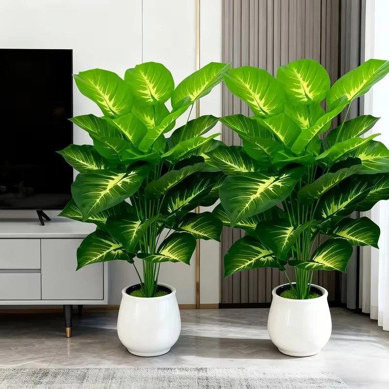 Two Pothos Artificial Plants for Indoor and Outdoor Decor