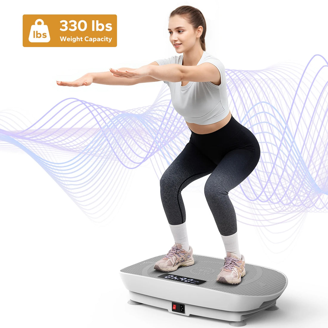 MERACH Vibration Plate CV30 Exercise Machine For Whole Body Workout