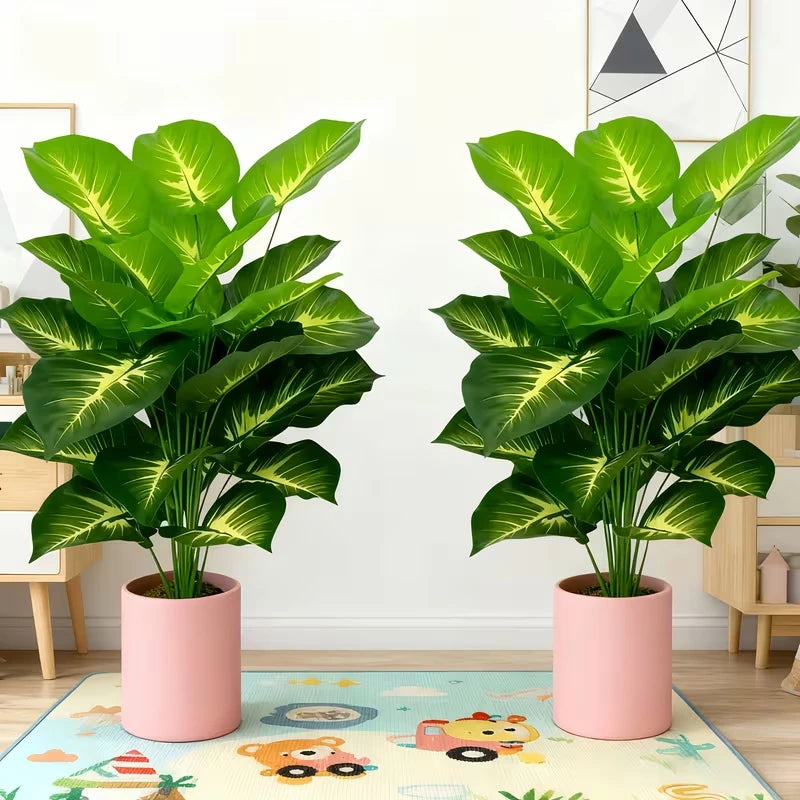 Two Pothos Artificial Plants for Indoor and Outdoor Decor