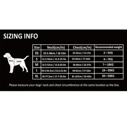 TRUELOVECN Truelove Reflective Nylon Dog Harness No Pull Adjustable