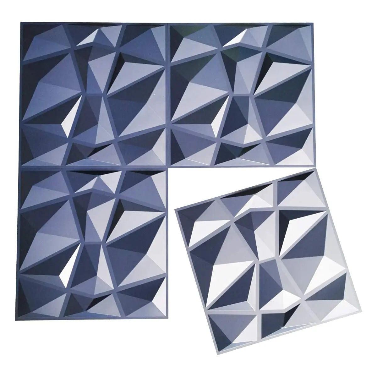 Art3d 3D PVC Wall Panels Relief Diamond Design Home Decor
