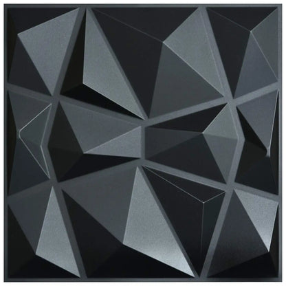 Art3d 3D PVC Wall Panels Relief Diamond Design Home Decor