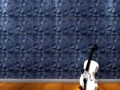 Art3d 3D PVC Wall Panels Relief Diamond Design Home Decor