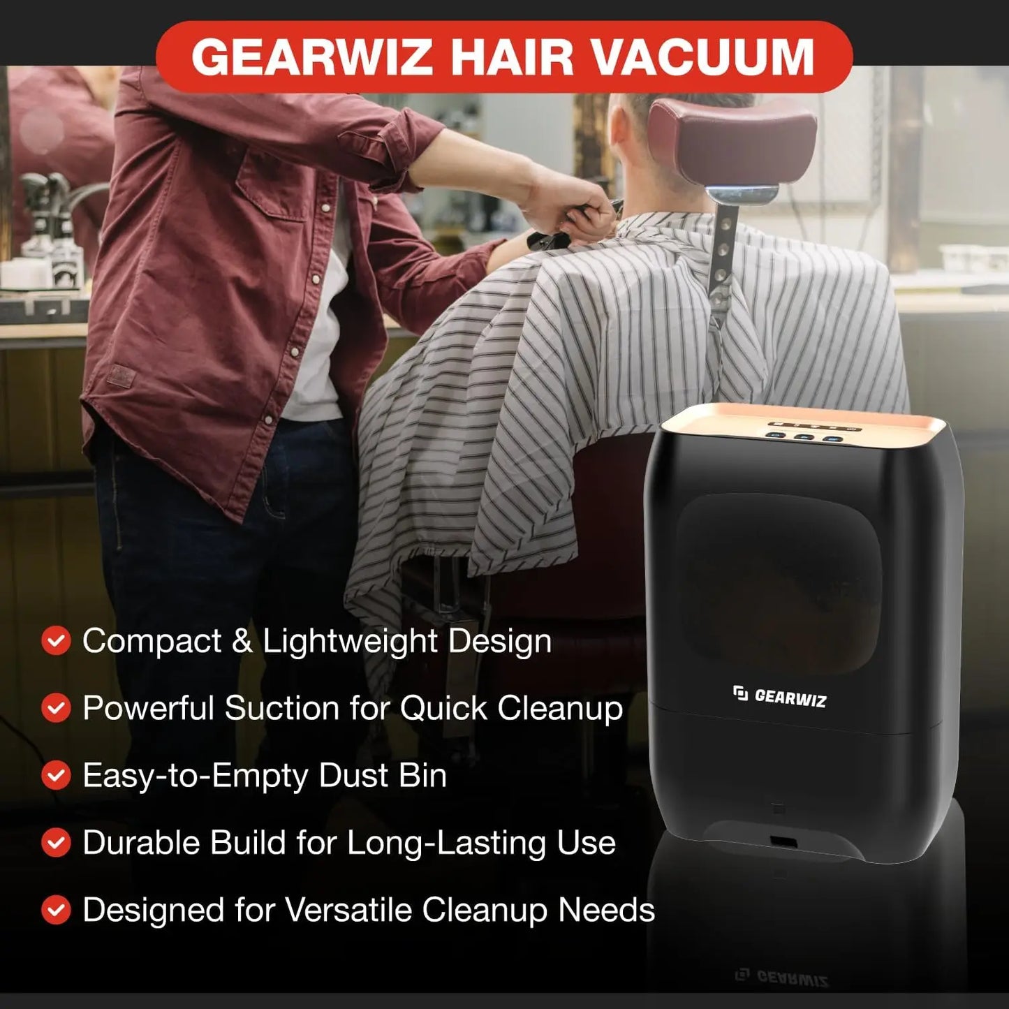 Touchless Automatic Vacuum Dustpan With Nozzle For Hands Free Cleaning
