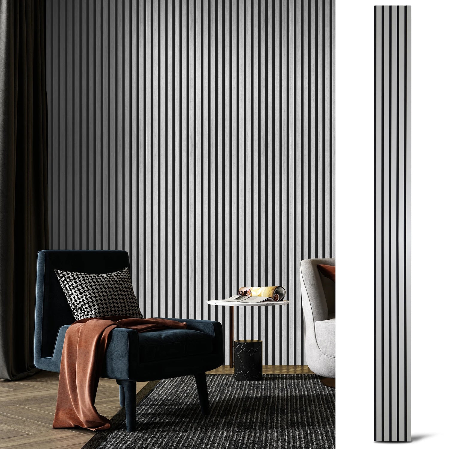 Art3d Wood Slat Acoustic Panels For Modern Wall Decor Soundproof