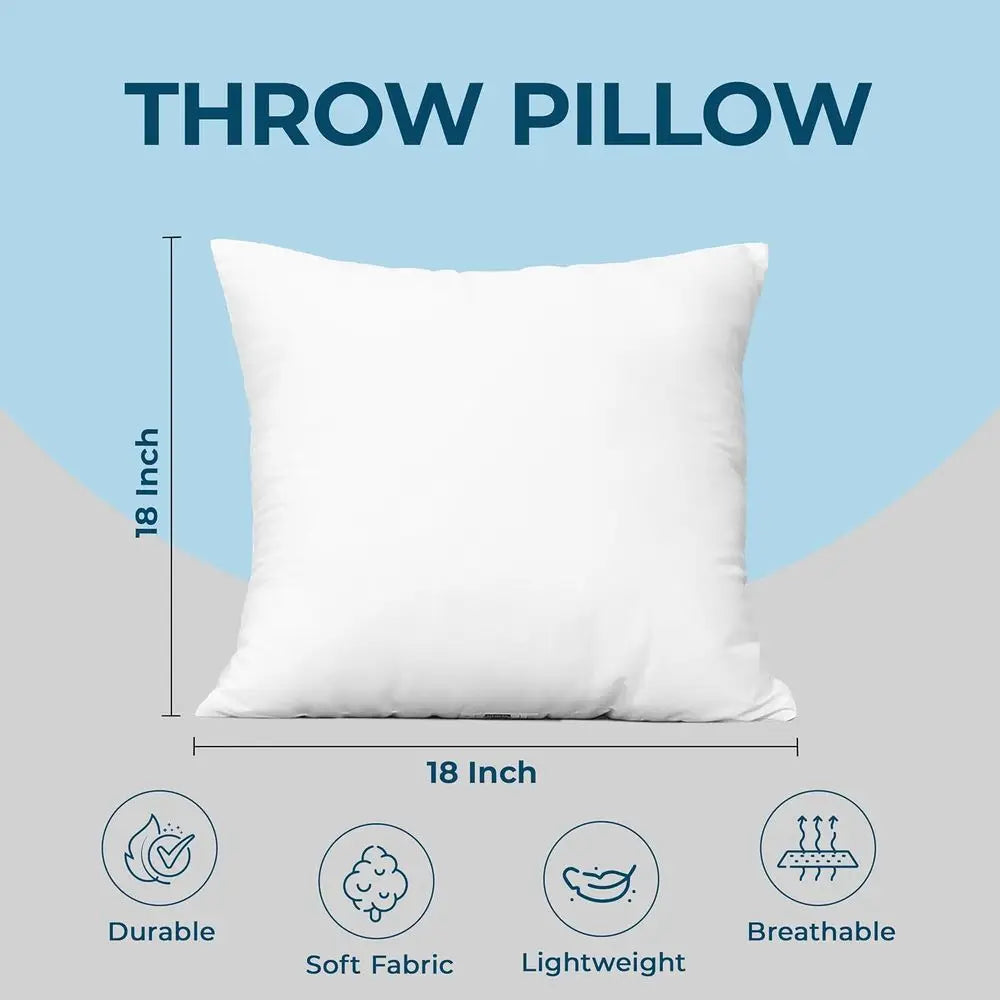 Throw Pillows Down Alternative Cushions For Bed And Sofa