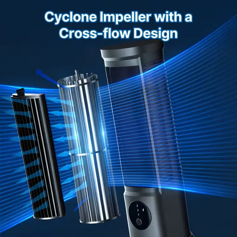 AOFEN Bladeless Smart Air Circulation Tower Fan For Desk