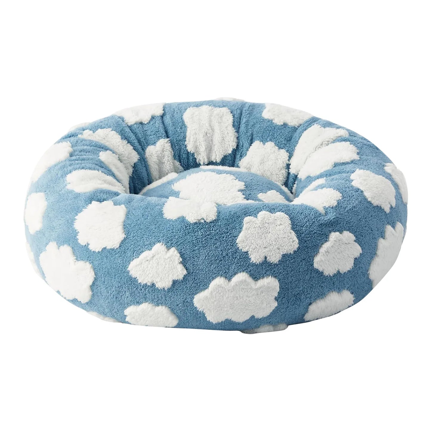 Sky Clouds Dog Kennel Bed Washable Orthopedic Cozy Sofa