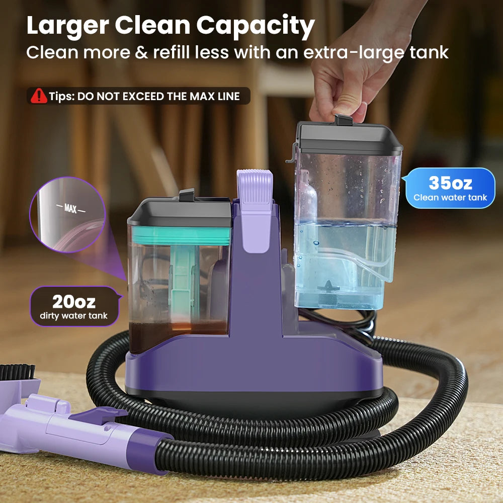 Yisora Portable Wet And Dry Spot Carpet Cleaning Machine