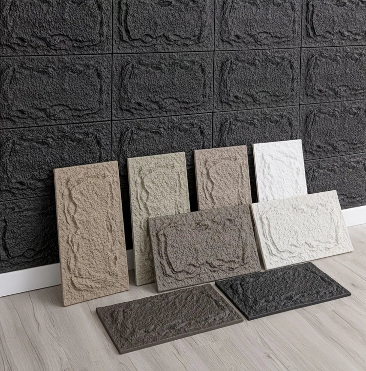 CHEE LYEE 3D Self Adhesive Stone Wall Panels Indoor Outdoor