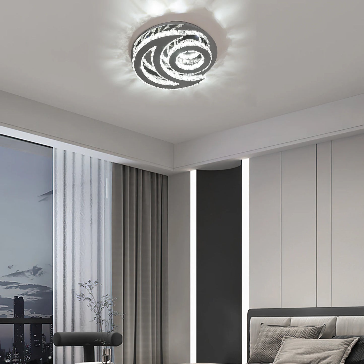 LED Ceiling Light Modern Embedded Fixture Kitchen Living Room Bedroom