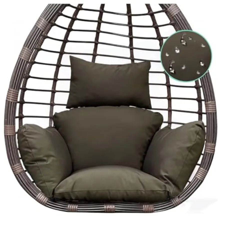 Egg Chair Cushion For Indoor Outdoor Hanging Chair