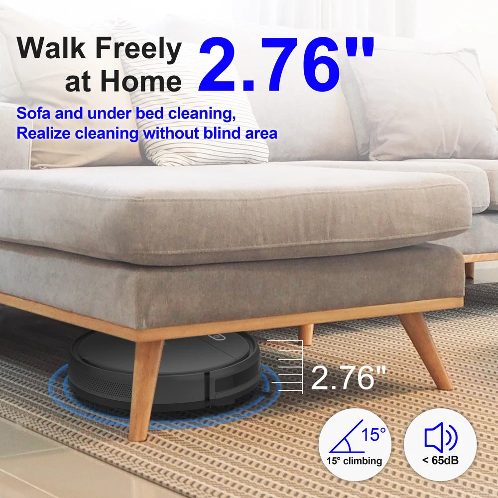 Vastorm E3 Plus 3-In-1 Robot Vacuum Cleaner With Mop