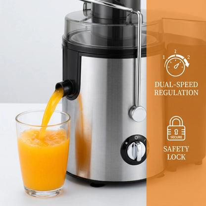 Centrifugal Juicer 800 Watt With Wide Mouth Feed Chute