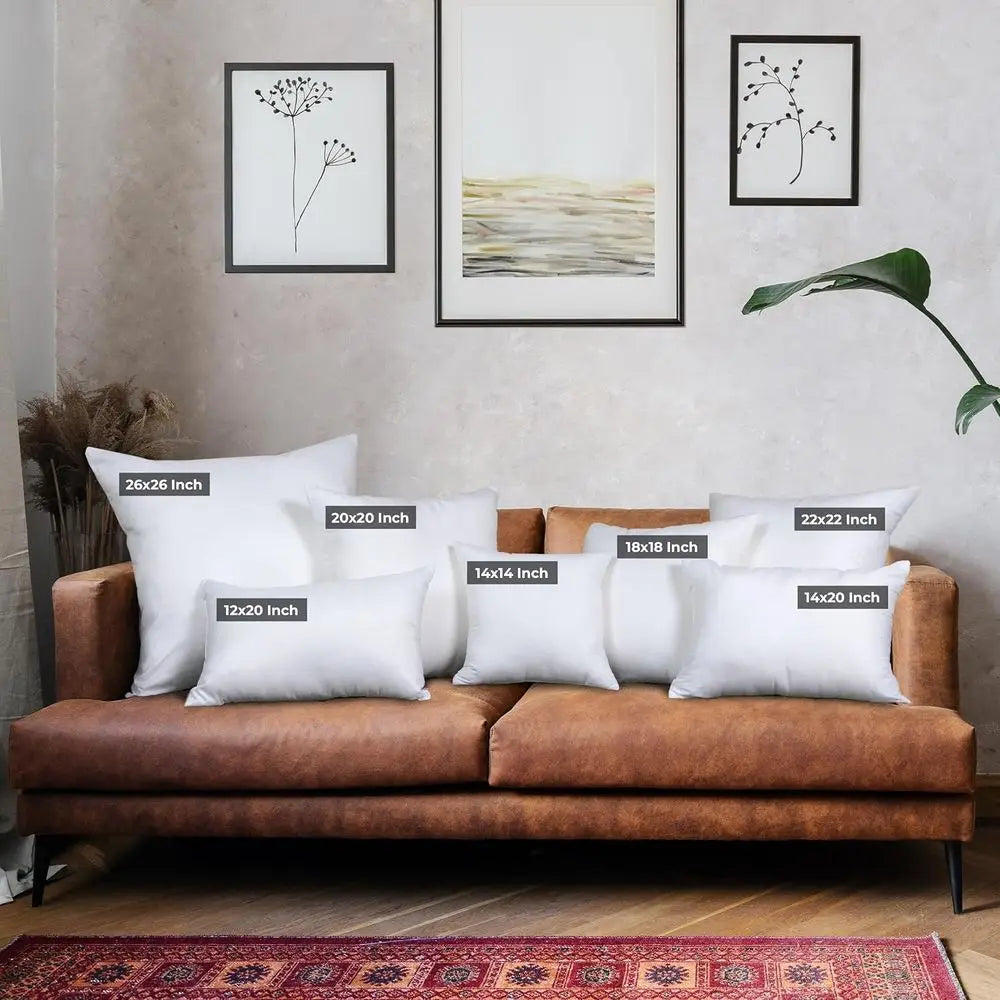 Throw Pillows Down Alternative Cushions For Bed And Sofa