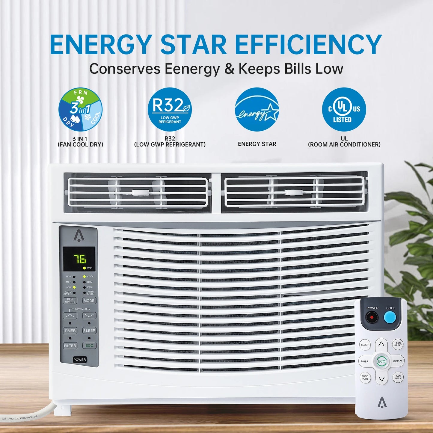 Acekool Air Conditioner 6000 BTU With Remote App Control