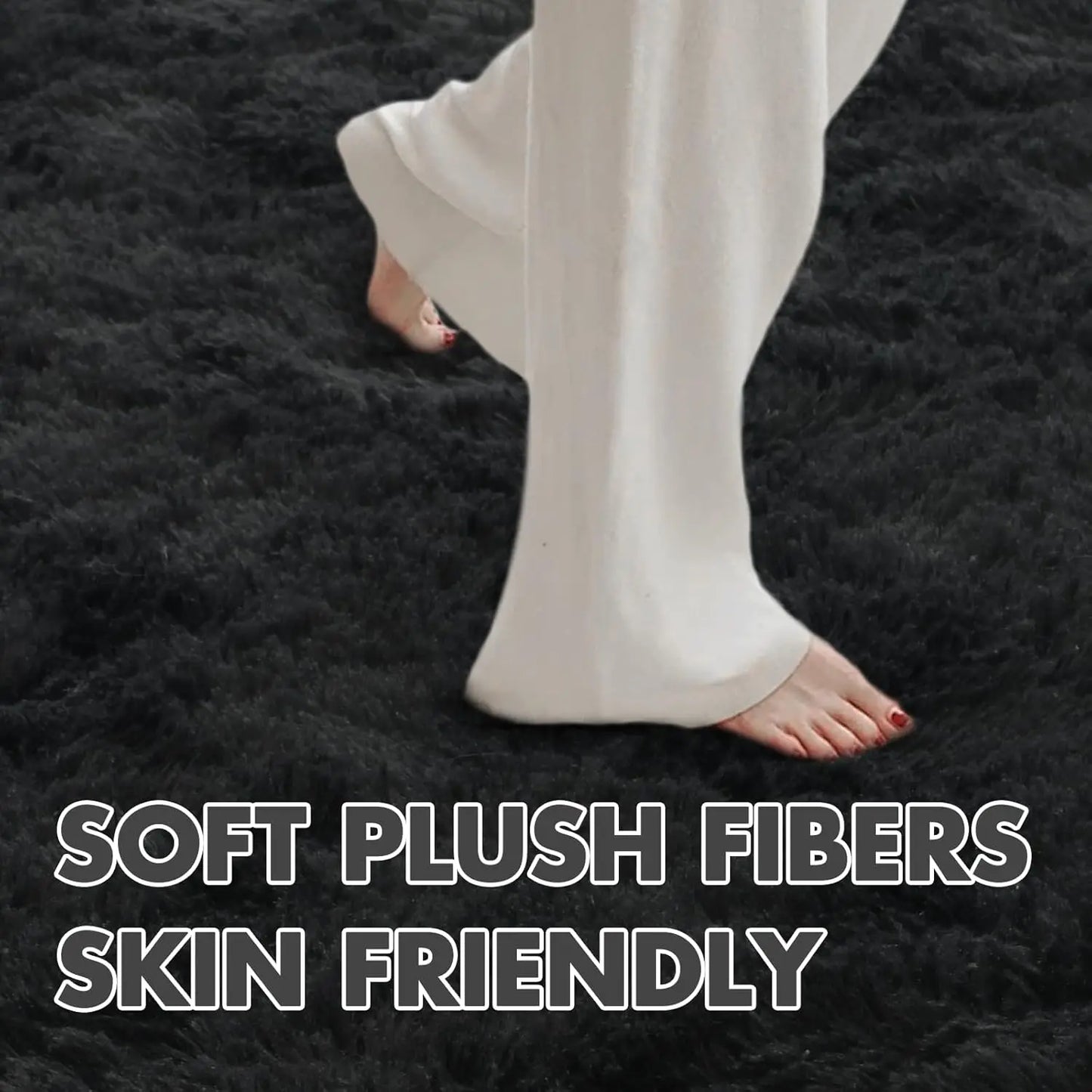 Shag Rug Ultra Soft Area Carpet For Living Room Decor