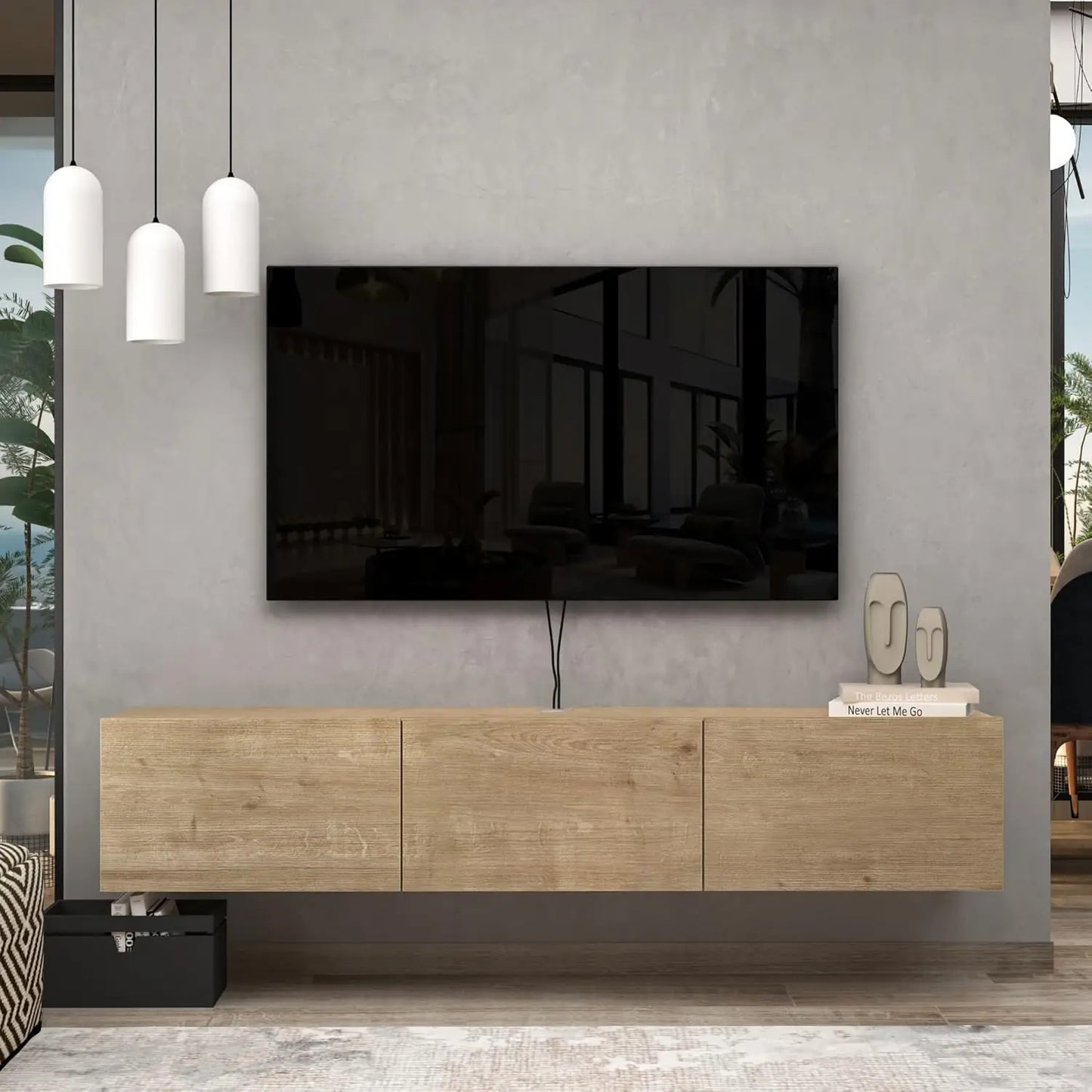 Atelier Mobili Floating TV Stand Wall Mounted
