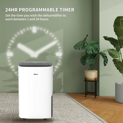 Shinco 86 Pint Dehumidifier For Basements And Large Rooms With Drain Hose