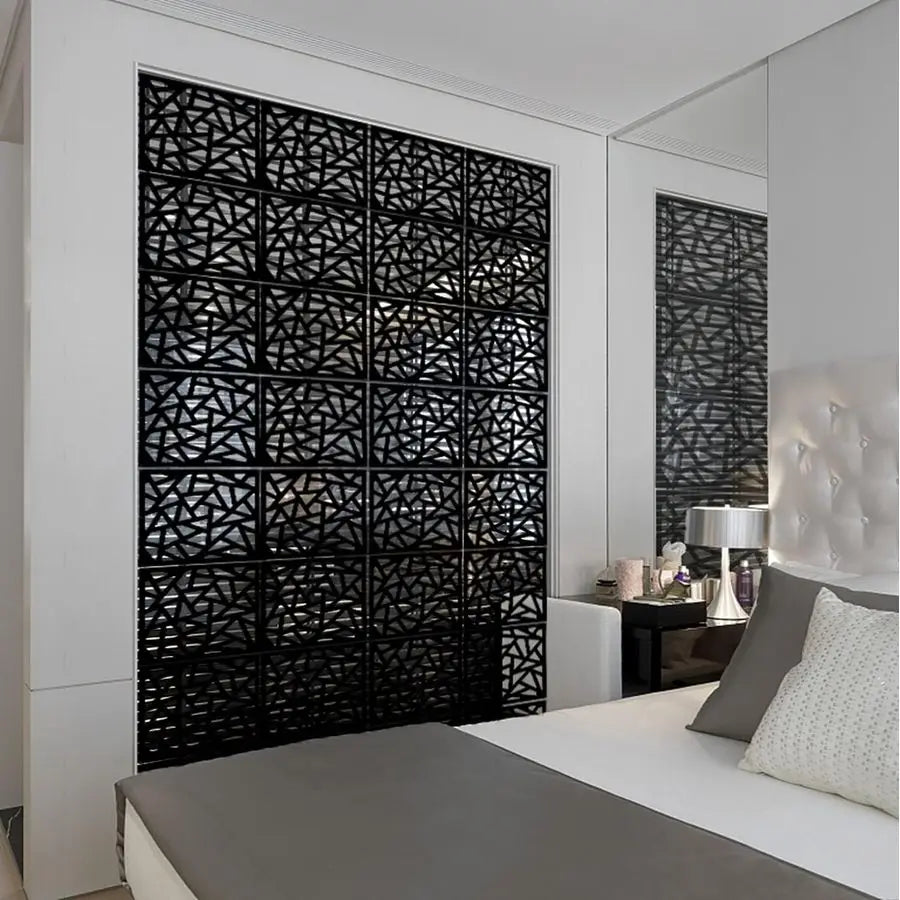 Hanging Room Divider Set Environmentally Friendly PVC Panels For Decor