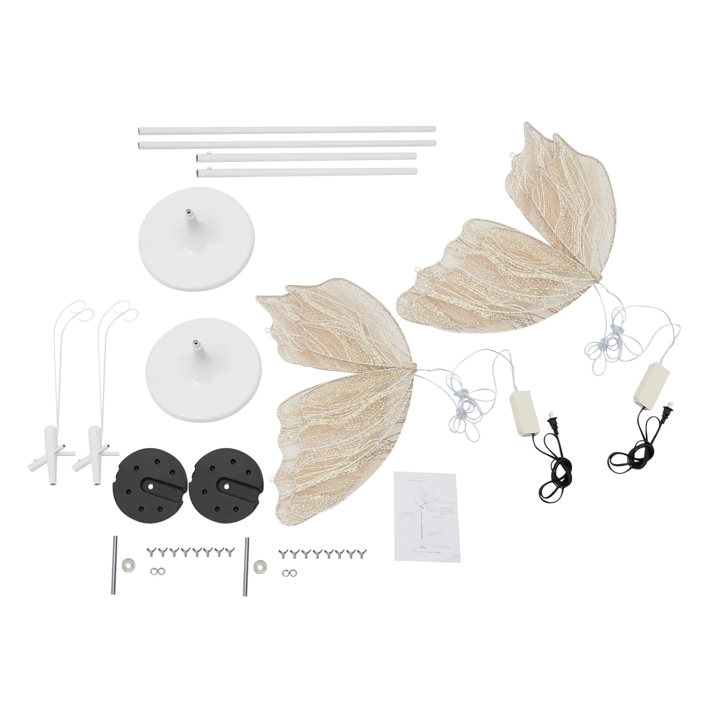 Butterfly LED Floor Lamp Romantic Hanging Light For Weddings