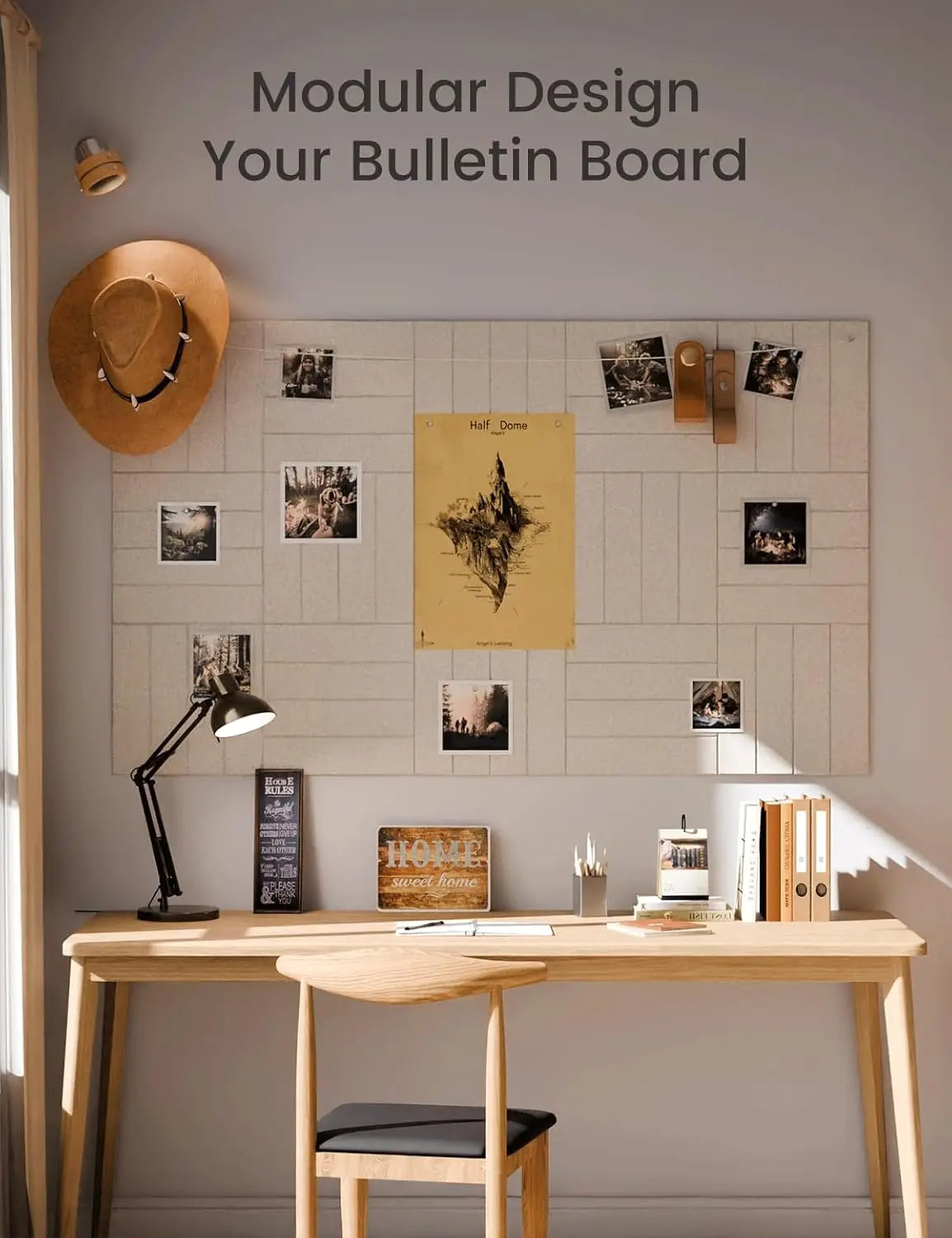 Felt Bulletin Board Tiles 12 Pack With Adhesive Tabs Office