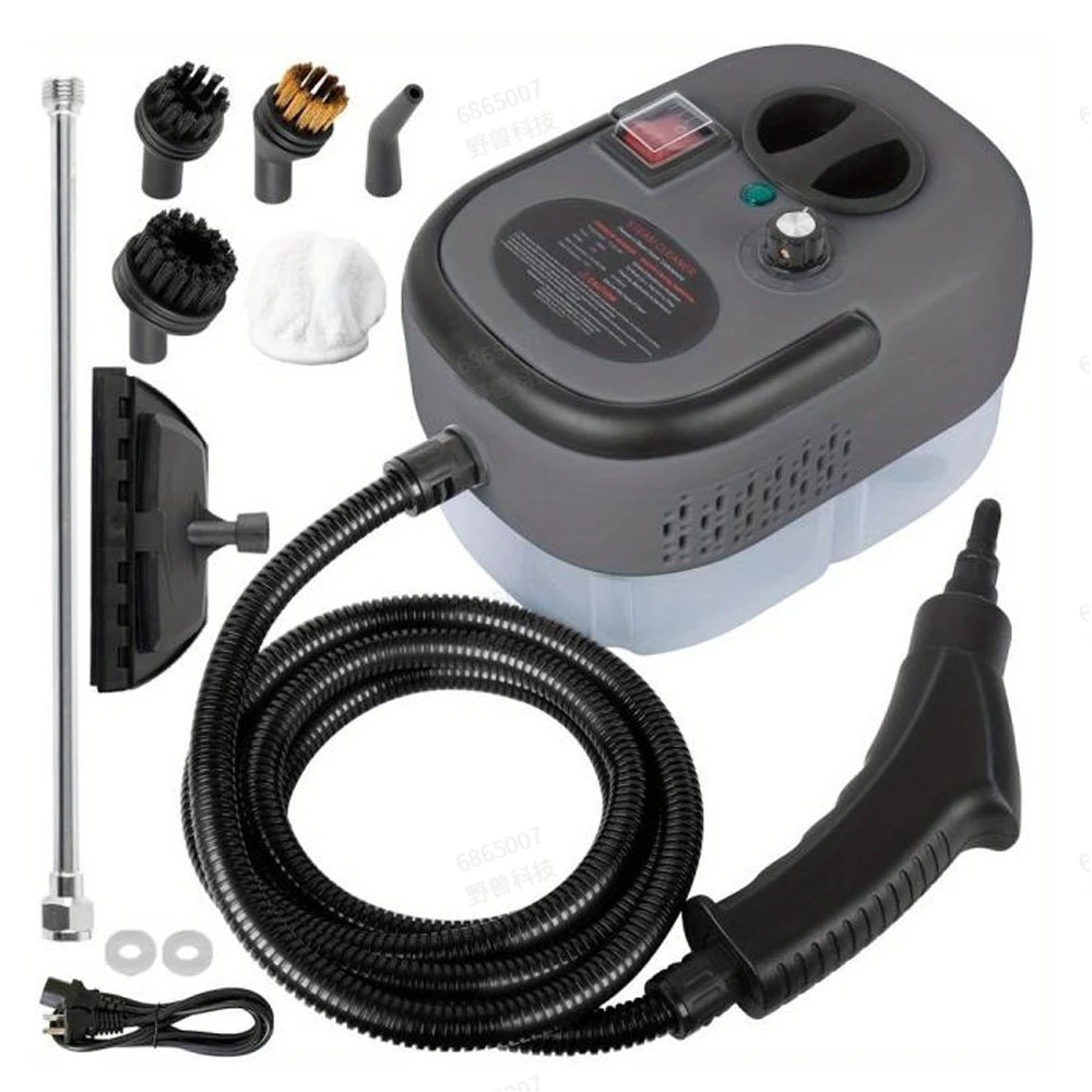 2500W Portable Handheld Steam Cleaner With Multiple Accessories