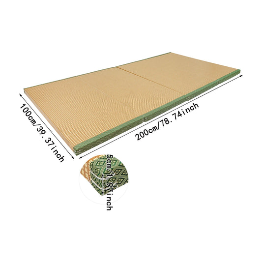 Tatami Mattress Foldable Floor Mat For Yoga And Meditation