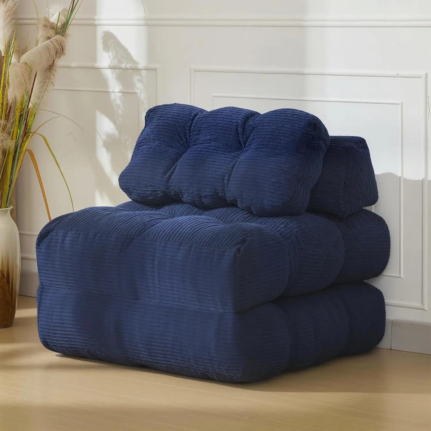 HiMISS Convertible Sleeper Sofa Bed With Pillow And Storage